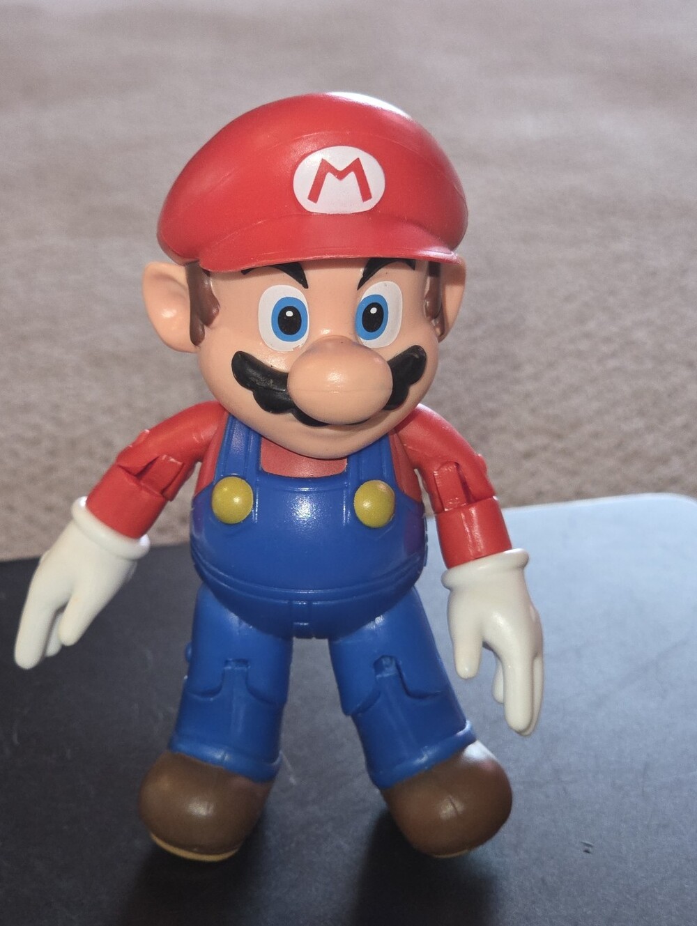 Jakks Nintendo 2015 Articulated Super Mario 4" Action Figure Collectible